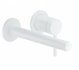 BATERIA UMYWALKOWA PODTYNKOWA 18,8 cm BIAŁY MAT PI