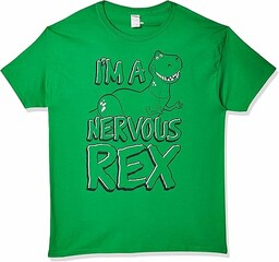 Disney Męski T-shirt Toy Story Nervous Rex Graphic