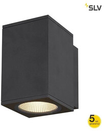 ENOLA SQUARE M single lampa ścienna LED, zewnętrzna,
