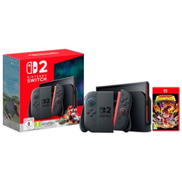 Nintendo Switch 2 Joy-Con Czarny + Mario Kart