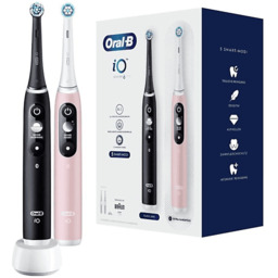 Zestaw szczoteczek magnetycznych ORAL-B IO M6 DUO Black