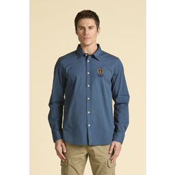 Aeronautica Militare Męska koszula w niebieskim kolorze