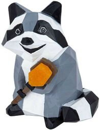Lindby - Racoon Lampa Solarna White/Black/Grey