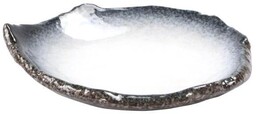 TALERZ PREZENTACYJNY SILK 203 mm SZARY
