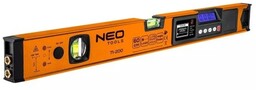 Neo Tools Poziomica z wyświetlaczem elektronicznym i wskaźnikiem