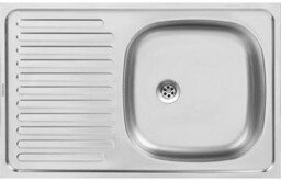 KUCHINOX SK2 211T Zlewozmywak stalowy nakładany, inox
