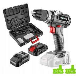 GRAPHITE Wiertarko-wkrętarka Energy+ 58G019-SET1 z akumulatorem