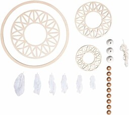 Rayher 62835000 CK Dreamcatcher "Dream", FSC100%, średnica 18