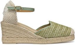 Espadryle Geox Gelsa Low D55NGE 02MLM C3002 Zielony