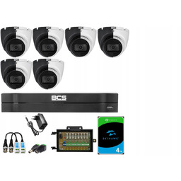 Zestaw Do Monitoringu 6 Kamer Analog BCS-EA15FSR3 Dom