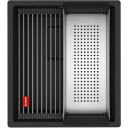 Zlewozmywak Franke Kanon KNG 110-37 Czarny Mat/ Czarny