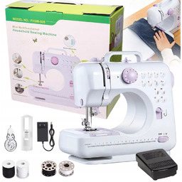 Maszyna Do Szycia Mini Przenośna 12 Ściegów Akcesoria