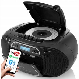 Radioodtwarzacz Jvc boombox CD Usb MP3 Bluetooth radio