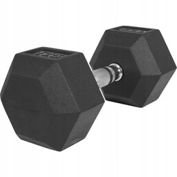 Hantel 17,5 kg hantla stal żeliwo guma