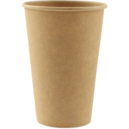 Kubeczki papierowe kraftowe - 375 ml - 6