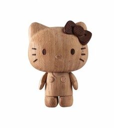 boyhood HELLO KITTY Figurka z Drewna Dębowego