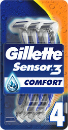 Gillette Sensor3 Comfort jednorazowe maszynki do golenia 4szt