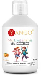 Yango Multiwitamina dla dzieci w płynie 500ml 5-12