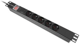 Lanberg Listwa zasilająca rack PDU 19 cali 1U