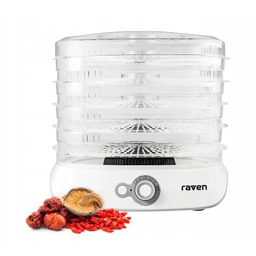 Suszarka spożywcza do owoców grzybów Raven ESS004X 500W