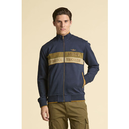 Aeronautica Militare Męska bluza w granatowym kolorze