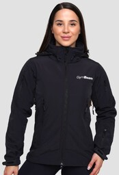 GymBeam Damska kurtka Softshell Black