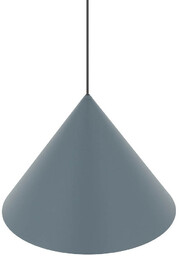 Nowodvorski Jadalniana lampa wisząca ZENITH 11487 stożek niebieski