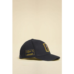 Aeronautica Militare Czapka z daszkiem w czarnym kolorze