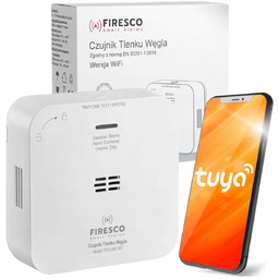 Czujnik czadu Firesco FCO-850 Wf z WiFi aplikacja