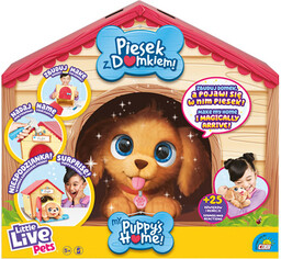 Zabawka interaktywna Piesek z Domkiem Little Live Pets