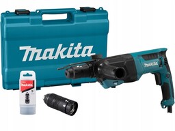 Makita Młotowiertarka wiertarka Sds+ 3,0J 800W HR2670FT dodatkowy