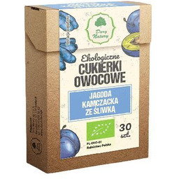 Dary Natury Ekologiczne Cukierki owocowe jagoda kamczacka ze