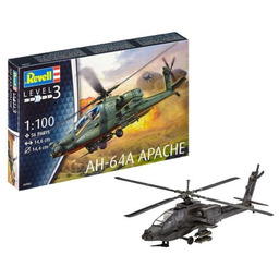 Helikopter 1:100 04985 AH-64A Apache (REV-04985)