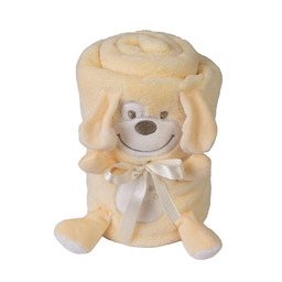 Babymatex Kocyk dziecięcy 85x100 Willy Piesek kremowy 02