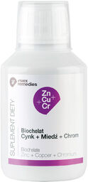 Biochelat, cynk + miedź + chrom, 150 ml