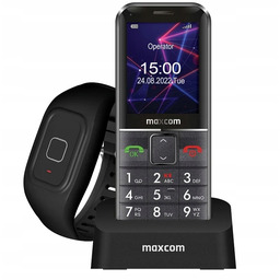 Telefon Dla Seniora Maxcom MM735 Opaska Sos