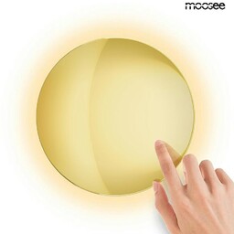 Lampa ścienna SHADOW SUN 30 złoty okrągły dekoracyjny