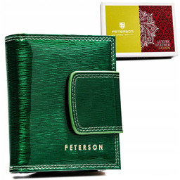 Skórzany damski portfel Peterson PTN 42329-SBR