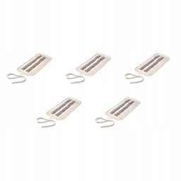 5 szt. Piórnik zwijany beżowy z recyklingu