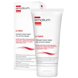 Emolium A-Topic Krem trójaktywny, 75 ml