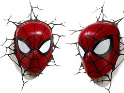 Lampka Ścienna nocna Led 3D Marvel Spider Man