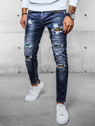 Spodnie męskie jeansowe niebieskie Dstreet UX4100-30