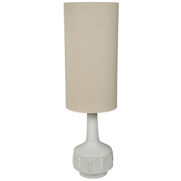 MARKET SET - Lampa podłogowa Jimmy, biała/beżowa, wysokość