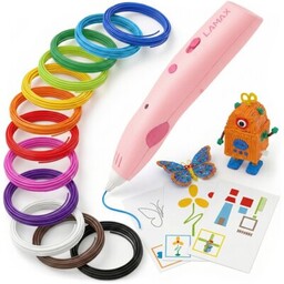 LAMAX Długopis 3D ArtKid1 3D Pink, Średnica dyszy