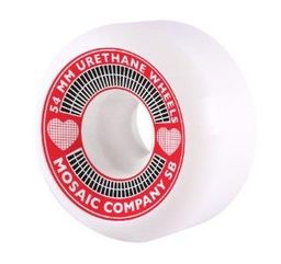 kółka MOSAIC HEART Red 54MM 102A
