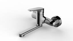 LAVEO BLX 050D RONDO Bateria umywalkowa ścienna Jednouchwytowa