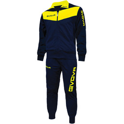 Dres Givova Tuta Visa granatowo-żółty TR018 0407