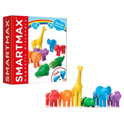 SmartMax First Safari pierwsze klocki magnetyczne zwierzęta konstrukcyjne