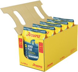 JOSERA SensiPlus 5x900g + Denties 180g & Meatlovers