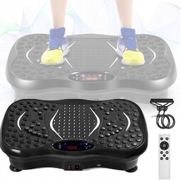 Platforma Wibracyjna Wibrująca Treningowa Masażer Z Pilotem